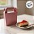 Caixa Sacolinha S2 (14x11x6cm) Rosa com Bolinhas Marrons - 10 unidades - Assk - Rizzo - Imagem 4