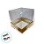 Caixa Mini Bolo GG (10cm x 10cm x 10cm) Ouro Texturizado - 10 unidades - Assk - Rizzo - Imagem 3