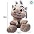 Pelúcia Sven Big Feet - Frozen - 30cm - 1 unidade - Disney Original - Rizzo - Imagem 3