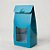 Sacola Para Lembrancinha P com Visor - Azul - 7,5x19x6cm - 10 unidades - Assk - Rizzo - Imagem 1