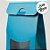 Sacola Para Lembrancinha P com Visor - Azul - 7,5x19x6cm - 10 unidades - Assk - Rizzo - Imagem 2