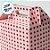 Caixa Sacolinha S1 (9,5x6,5x4,5cm) Rosa com Bolinhas Marrons - 10 unidades - Assk - Rizzo - Imagem 2