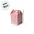 Caixa Sacolinha S1 (9,5x6,5x4,5cm) Rosa com Bolinhas Marrons - 10 unidades - Assk - Rizzo - Imagem 3