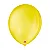 Balão de Festa Látex Liso - Amarelo Citrino - Balões São Roque - Imagem 1