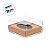 Caixa Ovo de Colher 250g - Kraft - 17,5cm x 13,5cm x 8cm - 10 unidades - Imagem 3
