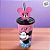 Copo de Plástico com Tampa e Canudo Minnie Mouse Rosa - 500ml - 1 unidade - Disney Original - Rizzo - Imagem 1