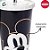 Copo de Plástico com Tampa e Canudo Mickey Preto e Prata - 700ml - 1 unidade - Disney Original - Rizzo - Imagem 2