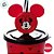 Copo de Plástico com Tampa e Canudo Minnie Mouse - 500ml - 1 unidade - Disney Original - Rizzo - Imagem 2