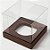 Caixa Mini Bolo G (8cm x 8cm x 8cm) Marrom Escuro - 10 unidades - Assk - Rizzo - Imagem 1