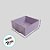 Caixa Pvc Lembrancinha N°4 Base Roxo - 8,5x8,5x3,5cm - 10 unidades - Assk - Rizzo - Imagem 3