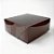 Caixa Pvc Lembrancinha N°4 Base Vinho - 8,5x8,5x3,5cm - 10 unidades - Assk - Rizzo - Imagem 1
