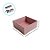 Caixa Pvc Lembrancinha N°4 Base Rosa Com Bolinhas Marrom - 8,5x8,5x3,5cm - 10 unidades - Assk - Rizzo - Imagem 3