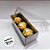 Caixa 3 Doces com Tampa Transparente Nº 3 (12cm x 4,5cm x 3,5cm) Bronze Texturizada - 10 unidades - Assk - Rizzo - Imagem 4