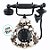 Enfeite Decorativo de Halloween com Luz e Som - Telefone De Caveiras - 24x15,5x25cm - 1 unidade - Cromus - Rizzo - Imagem 3