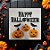 Adesivo De Gel Decorativo De Halloween - Happy Halloween  - 1 unidade - Cromus - Rizzo - Imagem 1