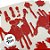 Adesivo De Gel Decorativo De Halloween - Mãos Com Sangue - 1 unidade - Cromus - Rizzo - Imagem 3