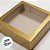 Caixa com Visor VC15 (15cm x 15cm x 5cm) Ouro - 20 unidades - Rizzo - Imagem 2
