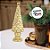 Mini Pinheiro De Natal Em Cerâmica - Dourado - 20x7cm - 1 unidade - Cromus - Rizzo - Imagem 4