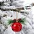 Enfeite De Pendurar De Natal - Guizo Com Pinhas - Vermelho - 6cm - 1 unidade - Cromus - Rizzo - Imagem 4