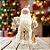 Papai Noel Decorativo - Com Ornamento - Rosé Gold - 45x35x10cm - 1 unidade - Cromus - Rizzo - Imagem 1
