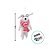 Enfeite para Pendurar De Natal - Cachorro com Cachecol - Branco e Vermelho - 12cm - 1 unidade - Cromus - Rizzo - Imagem 3