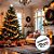 Árvore De Natal Modelo Oliva - 210cm - Ref. RZO01201 - 1 unidades - Rizzo - Imagem 4