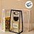 Sacola Transparente PVC com Alça - Preta - 18x8x26cm - 1 unidade - Rizzo - Imagem 4
