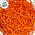 Palha Decorativa de Papel Laranja - 100g - 1 unidade - Rizzo - Imagem 2