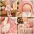 Boneca Angel Sentada de Natal - Rosa - 66cm - 1 unidade - Rizzo - Imagem 4