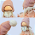 Boneca Angel Sentada de Natal - Rosa - 66cm - 1 unidade - Rizzo - Imagem 2