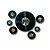 Kit Painel Decorativo - Disco De Vinil - Neon  - 1 unidade -  Nc Toys - Rizzo - Imagem 1