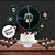 Kit Painel Decorativo - Disco De Vinil - Neon  - 1 unidade -  Nc Toys - Rizzo - Imagem 3