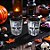Copo de Shot Halloween - Caveira - 55ml - 2 unidades - Rizzo - Imagem 1