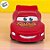 Mini Figura Colecionável - Relâmpago Mcqueen - Carros - 7cm - 1 unidade - Disney Original - Rizzo - Imagem 1