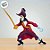 Mini Figura Colecionável - Capitão Gancho - Vilões - 5cm - 1 unidade - Disney Original - Rizzo - Imagem 1