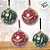 Bola de Natal - Harry Potter - Verde e Vinho - 8cm - 4 unidades - Cromus - Rizzo - Imagem 1