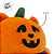 Abóbora de Pelúcia  Saquinho "Trick or Treat" - Roxo/Laranja - 20cm  - 1 unidade - Rizzo - Imagem 5