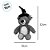 Urso de Pelúcia com Capa e Chápeu - Roxo - 32cm - 1 unidade - Rizzo - Imagem 2