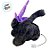 Gato de Pelúcia com Chapéu Roxo - Preto - 14cm  - 1 unidade - Rizzo - Imagem 4