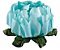 Forminha para Doces Finos - Rosa Maior Verde Tiffany - 40 unidades - Decora Doces - Imagem 1