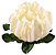 Forminha para Doces Finos - Rosa Maior Marfim 40 unidades - Decora Doces - Rizzo Festas - Imagem 1