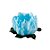 Forminha para Doces Finos - Rosa Maior Azul Claro 40 unidades - Decora Doces - Rizzo Festas - Imagem 1