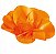 Forminha para Doces Finos - Copo de Leite Laranja 30 unidades - Decora Doces - Rizzo Festas - Imagem 1