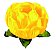 Forminha para Doces Finos - Bela Amarelo Vivo 40 unidades - Decora Doces - Rizzo Festas - Imagem 1
