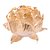 Forminha para Doces Finos - Bela Dourado/Dourado - 40 unidades - Decora Doces - Rizzo Festas - Imagem 1