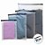 Saco Trilho Zip Preto - Transparente Fosco Com Furo - 30x40cm - 50 unidades - Rizzo - Imagem 5