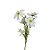 Haste Flor Permanente - Cosmo Real Flocked - Branco - 60cm - 1 unidade - FlorArte - Rizzo - Imagem 1