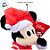 Pelúcia Mickey Mouse de Natal - Verde e Vermelho - 15cm - 1 unidade - Disney Original - Rizzo - Imagem 2