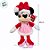 Pelúcia Minnie Mouse de Natal - Rosa - 45cm - 1 unidade - Disney Original - Rizzo - Imagem 3