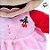 Pelúcia Minnie Mouse de Natal - Rosa - 45cm - 1 unidade - Disney Original - Rizzo - Imagem 5
